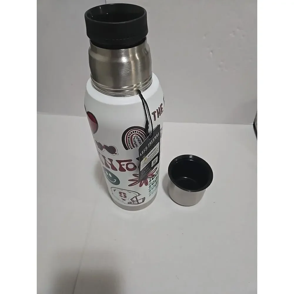 Stanford Cardinal Uversity 34oz Stainless Steel Thermos Water Bottle - Picture 8 of 16